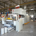 Máquina de fabricación de láminas de película estirable de tres extrusoras de 2 m